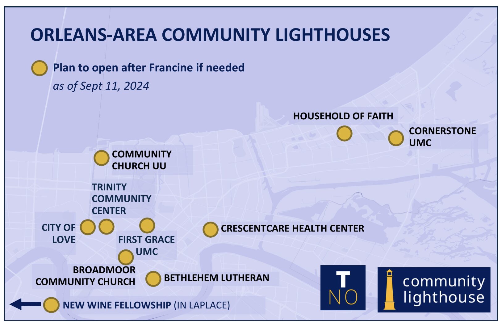 Community Lighthouse Map